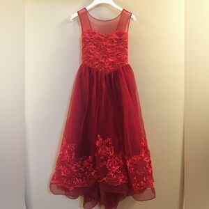 Girl’s Holiday Red Dress